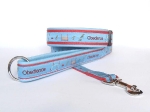 Halsband-Leinen-Set Obedience blau