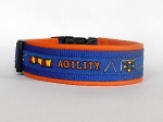 Agility royalblau - Breite ca. 3,2 cm (incl. Leder)